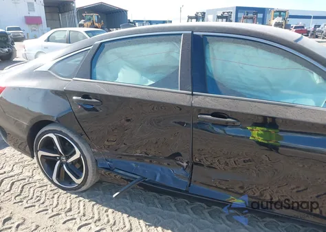 2019 Honda Accord Sport из США, поврежденный, VIN 1HGCV1F32KA139681